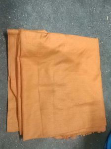 Plain Orange blouse Material