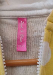 Yellow Polka Dot Hoodie