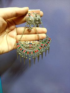 Boho Oxidised Multicolour Earrings