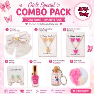 Girls Special Combo Pack - 7 Cute Items