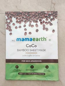 Mamaearth Bamboo Sheet Mask