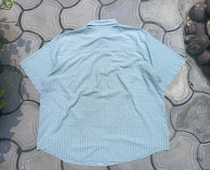 Chaps Short Sleeve Plaid Shirt