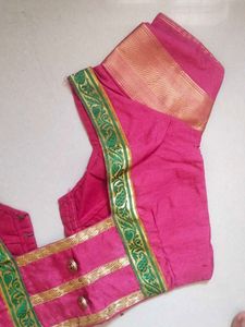 Stylish Pink Ethnic Blouse