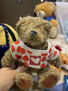 Cute Teddy Bear with Heart Shirt