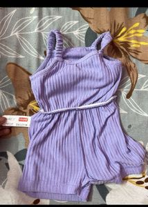 Cute Purple Romper