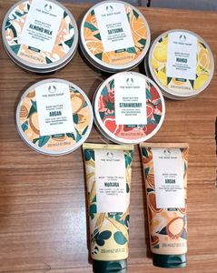 The Body Shop Lotions &  Butter Bundle