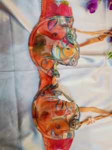 🇳🇿💫🎀Vibrant Floral Print Balconette Bra