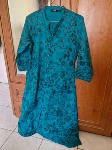 Floral Print Kurta