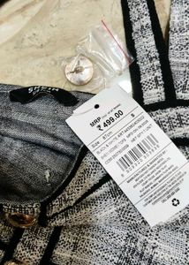 Stylish Tweed Crop Top