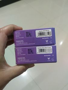 2 Pose HD Lipstick Combo Shade Name Merlot + Ripe Grape