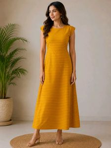 Yellow bodycon dress