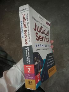 Multiple Choice Questions For Judicial Service