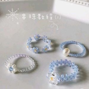 Beaded Rings Combo