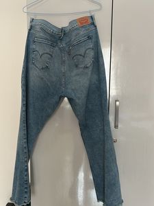Classic Levi's Blue Denim Bootcut Jeans