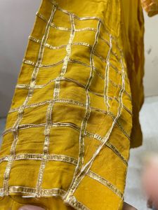 Yellow Frock &amp; Palazzo