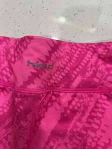 Pink Patterned Swimming Leggings