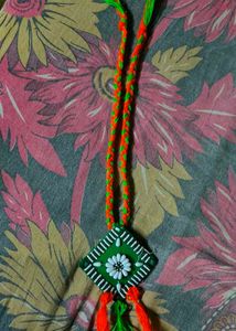 Boho Beaded Pendant Necklace