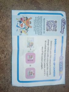Doraemon dress up camera toy.