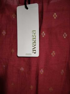 Red Embroidered Kurta