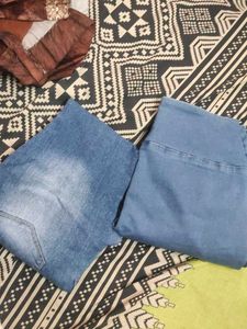 Light Wash Denim Jeans combo