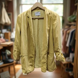 Stylish Yellow Blazer for Women