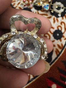 Two Rhinestone Hair Clips