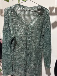 Green Knit Sweater