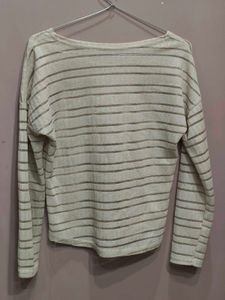 Striped Long-Sleeve Top
