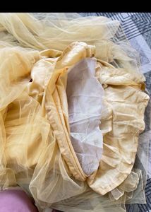 Stunning Yellow ethnic gown