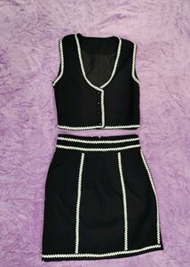 New Cord Set Style Jacket + Skirt