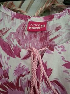 Pure cotton daily wear kurta in floral pattern