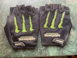 Monster Energy Fingerless Gloves