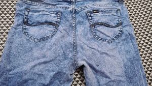 Acid Wash Denim Jeans