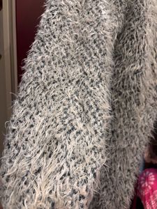 beautiful fur cardigan