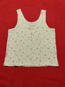 Primark Cares Women’s Floral Print Ribbed Tank Top