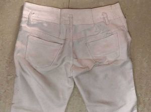 Classic White Flare Jeans
