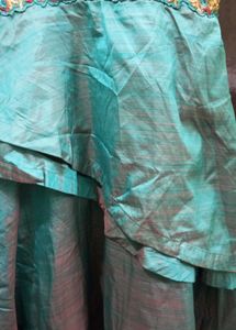 Beautiful Teal Ethnic Gown