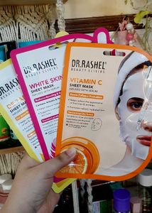 Dr. Rashel Sheet Masks Set of 3💖