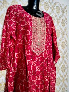 Embroidery Designer Kurta Size Issues