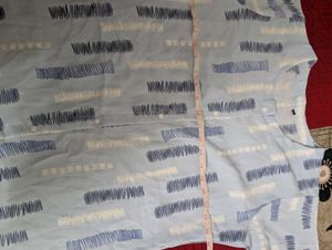 Light Blue Printed Kurta