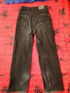 Black Wide Leg Jeans
