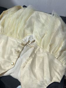 Beautiful Yellow Party Gown
