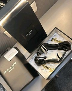 Saint Laurent Black Patent Heels