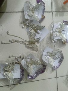 7 Sparkling Butterfly Hair Claw clip