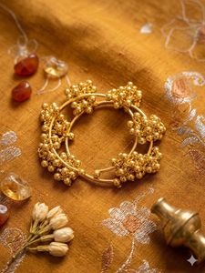 Exquisite Gold trending kashmiri bangles