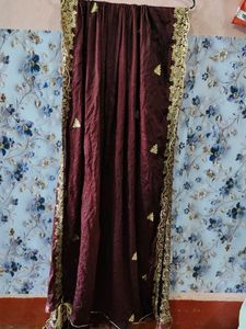 Elegant Maroon Embroidered Kurta
