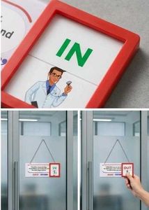 In and Out sign