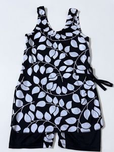 Women's Leaf Print Swimsuit