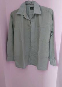 Stylish Men's Light Blue Casual Shirt