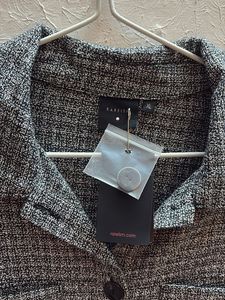 Rareism tweed jacket cum shirt